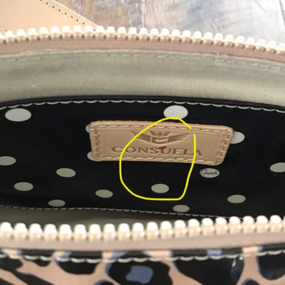 Consuela Blue Jag Bag NWOT - Picture 8 of 8